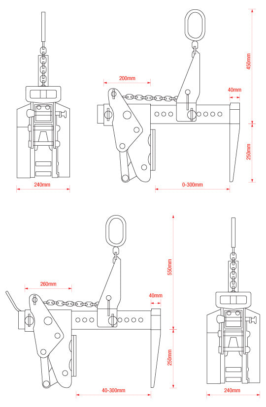 Flat Grab Maxi Stone Lifter