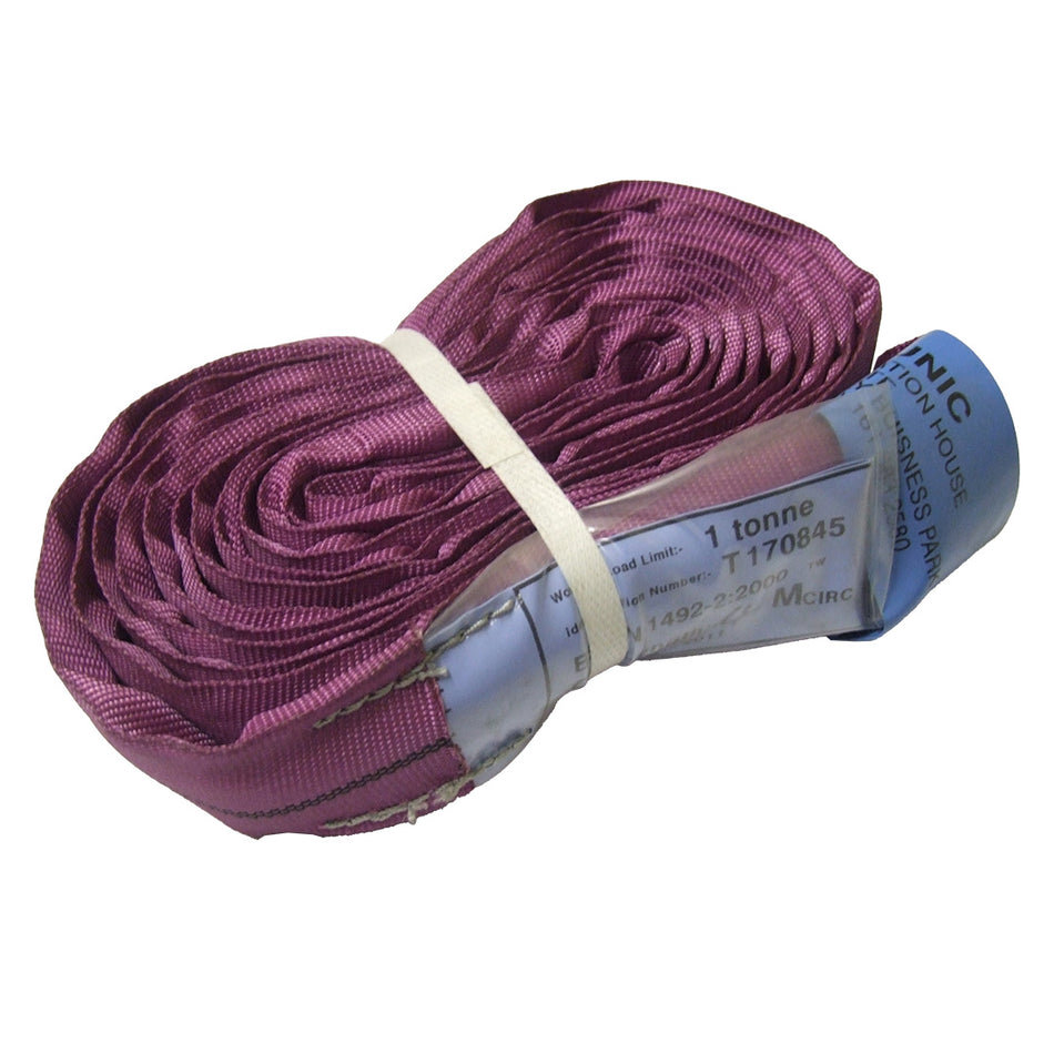 1 Tonne Polyester Continuous Sling (4m)
