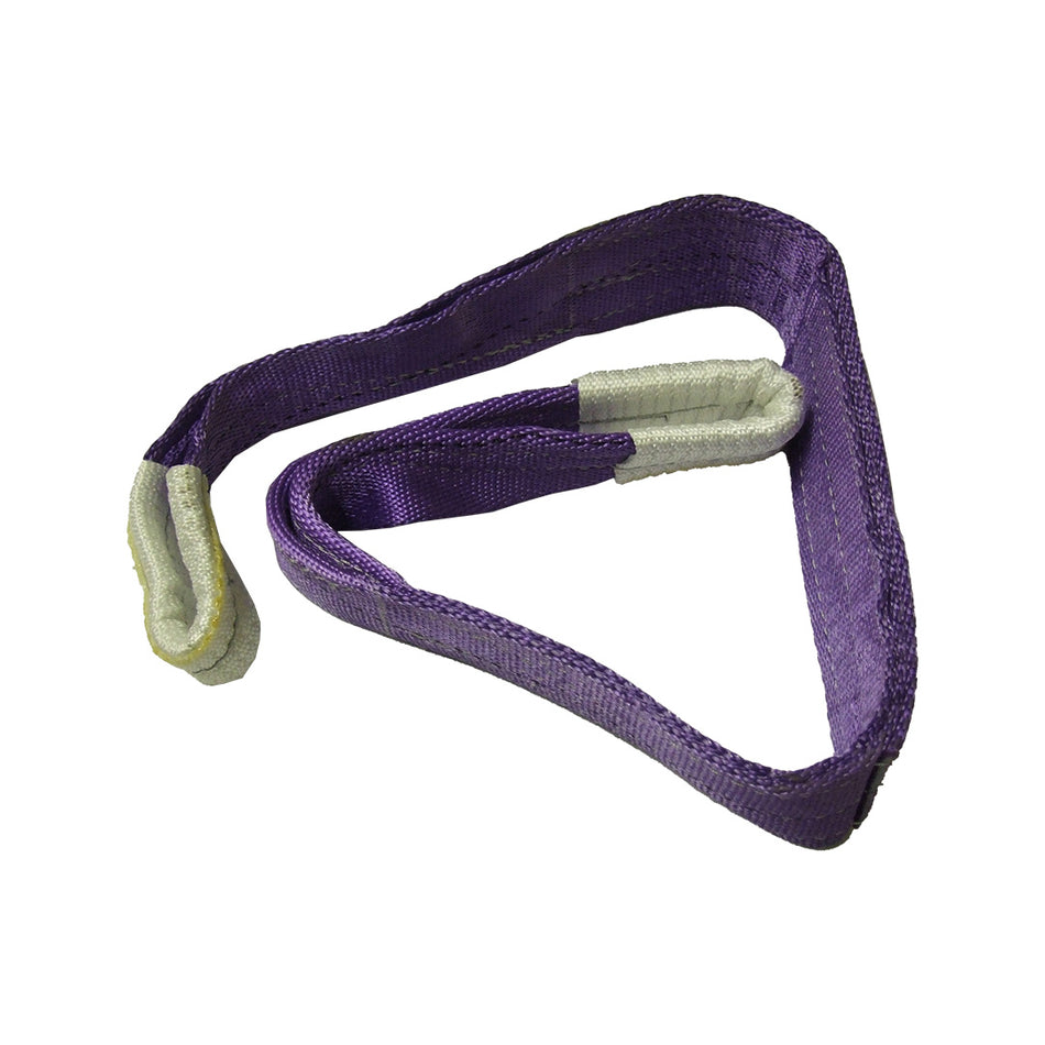 Single ply webbing sling (purple 60mm) 1m x 1t