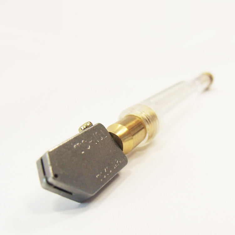 Toyo Straight "Oil Fed" Glass Cutter Comfort Grip - TC No1