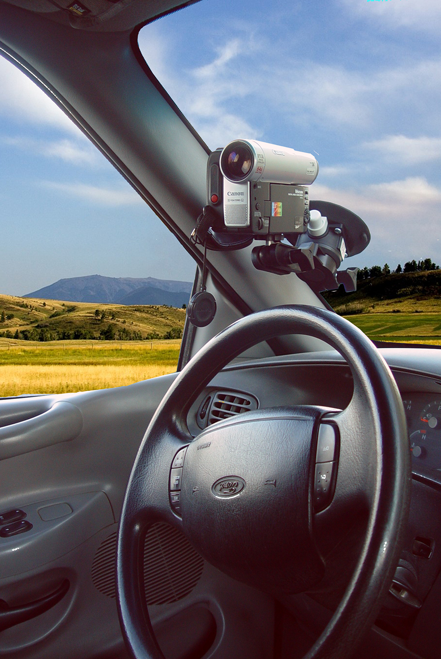 Suction Cup - Camera Mount for Cars, Boats, Motorcycles + More